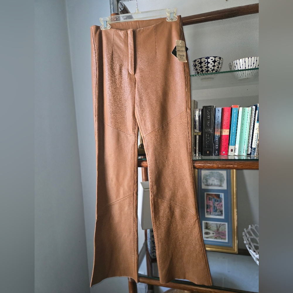 Vintage NWT Pelle by Wilsons Leather Pants, Size 4